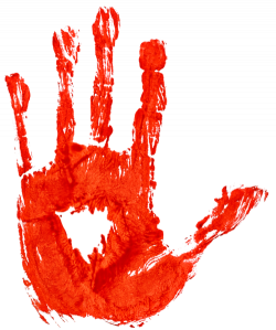 Bloody Hand PNG image - PngPix