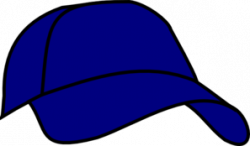 Blue Baseball Cap Clip Art at Clker.com - vector clip art online ...