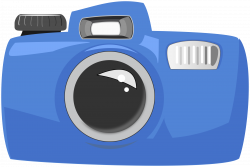 Clipart - Cartoon Camera