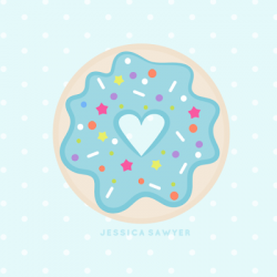 Free Donut Clipart for National Donut Day! | Jessica Sawyer Design