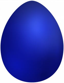 Blue Easter Egg PNG Clip Art - Best WEB Clipart