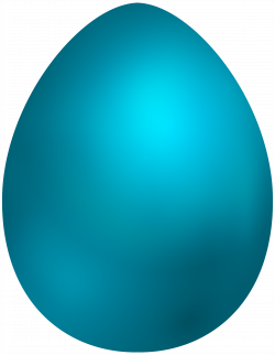 Sky Blue Easter Egg PNG Clip Art - Best WEB Clipart