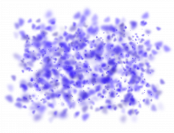 Clipart - Blue explosion pattern
