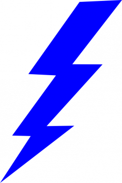 Blue Lightning Clipart