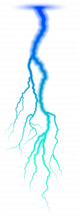 Blue Lightning PNG Transparent Clip Art Image | Gallery ...