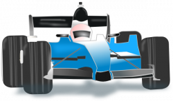 Blue Race Car Clip Art at Clker.com - vector clip art online ...