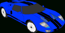 Blue Race Car Clipart | rudycoby.net