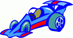 Blue Race Car Clip Art | Clipart Panda - Free Clipart Images
