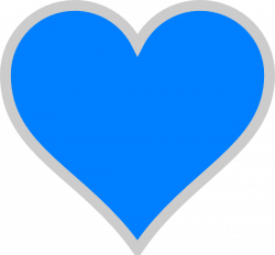 Blue Heart Transparent Clipart