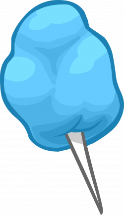 Blue Cotton Candy Clipart transparent PNG - StickPNG