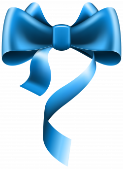 Blue Bow Transparent PNG Image | Gallery Yopriceville - High ...