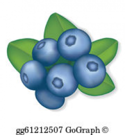 Blueberry Clip Art - Royalty Free - GoGraph