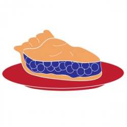 Free Blueberry Pie Clipart Image 0515-0910-2901-3842 | Food Clipart