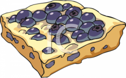 Blueberry Cake Clipart Image - foodclipart.com