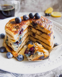 The BEST Paleo Blueberry Pancakes (GF) | Perchance to Cook