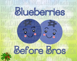 Blueberry clip art | Etsy