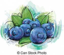 Blueberry Clip Art | Blueberry Painting - This Blueberries ...