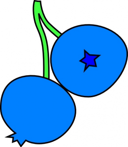 Blueberries clip art Free vector in Open office drawing svg ( .svg ...