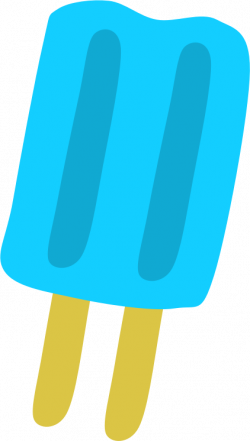 Clipart - Blue Popsicle