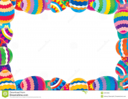 Easter Holiday Border Clipart