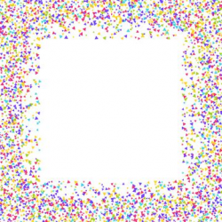 Confetti Border Png, Vector, PSD, and Clipart With ...