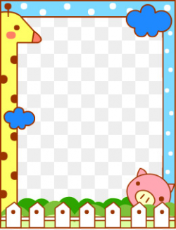 Cute Border PNG Images | Vectors and PSD Files | Free Download on ...