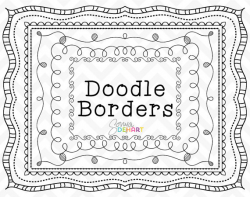 Doodle Clipart Doodle Frames Clipart Frames Doodle Borders