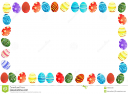 Easter Egg Border Clipart