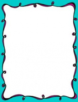 school theme border clipart | Green Scalloped Frame - Free Clip Art ...