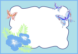 Butterfly Border Clipart