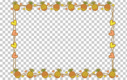 Decorative Borders Pineapple PNG, Clipart, Border, Branch ...