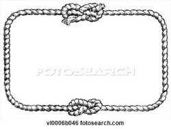 Rope Knot Border Clipart