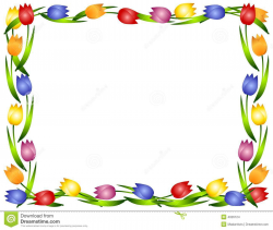 Free Spring Flowers Borders, Download Free Clip Art, Free Clip Art ...