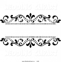 black and white wedding border clipart 2 | Clipart Station