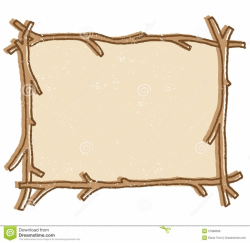 Free Twig Or Branch Borders Clipart Illustration Of A Twig Stick ...