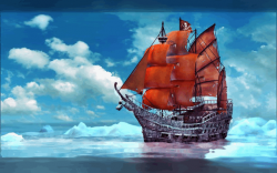 pirates animated gif | PIRATE SHIP ANIMATED BY HEATHER GILL Photo by ...