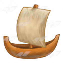 Abeka | Clip Art | Bible Times Sailboat