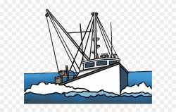 Fishing Boat Clipart Fishing Ship - Trawler Clipart - Png ...