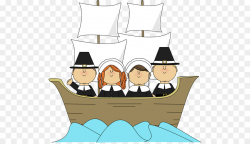 Mayflower II Pilgrims Thanksgiving Clip art - Silhouttee Mayflower ...