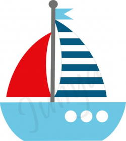 Nautical clipart / Nautical Kids sailor clipart / Red White ...