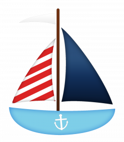 Sail boat | Nautical Clipart | Pinterest | Sail boats, Boating and ...