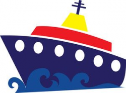 Free Cruise Ship Clip Art Image: clip art illustration of a cruise ...