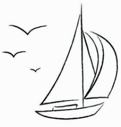 Sailboat Drawing … | Drawing | Pinterest | Sailboat drawing, Tattoo ...