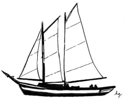 Simple Sailboat Drawing | Clipart Panda - Free Clipart Images | FM ...