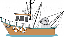 Fishing Boat Silhouette at GetDrawings.com | Free for personal use ...