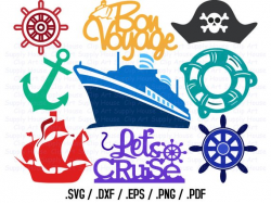 Cruise Ship Svg Files Cruise Clipart Cruise Boat Svg Use