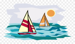 Boats Cliparts - Clipart Boat On Water - Png Download ...