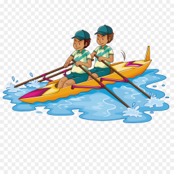 Rowing Kayak Stock photography Clip art - Rowing twins png download ...