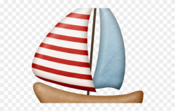 Sailboat Clipart Summer - Beach Boat Clipart - Png Download ...