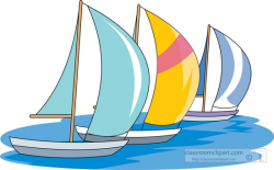 Boats and Ships Clipart- sail-boat-racing-ga-clipart-956 - Classroom ...